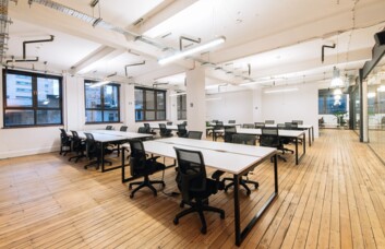 Private workspace on Commercial Road, Techspace in Whitechapel