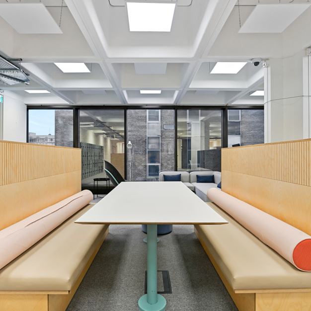 The dedicated breakout area - Brick Lane, Base Offices (Whitechapel)