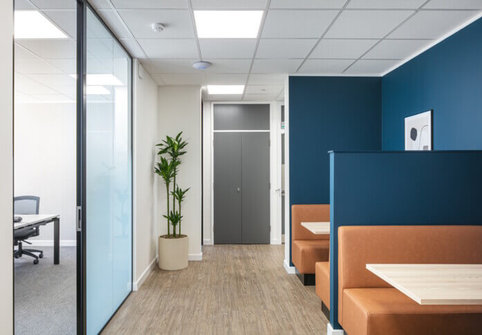 A breakout area in Spacemade, High Street (Wimbledon)