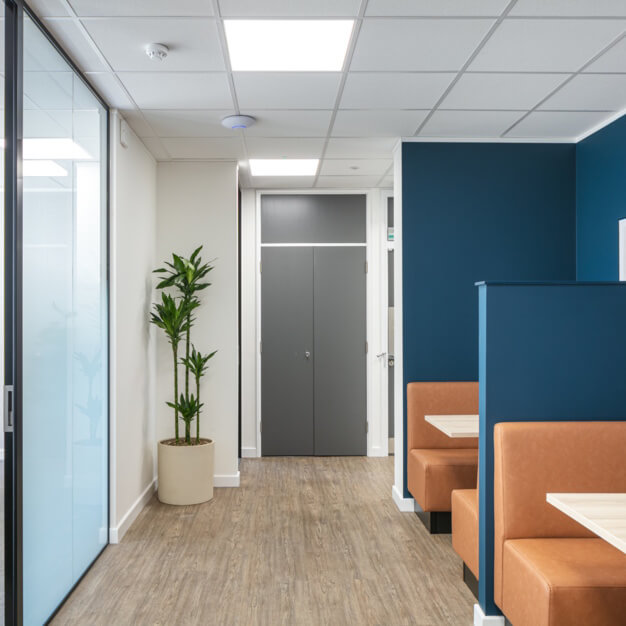 A breakout area in Spacemade, High Street (Wimbledon)