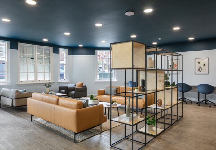 Breakout area at High Street, Spacemade in Wimbledon