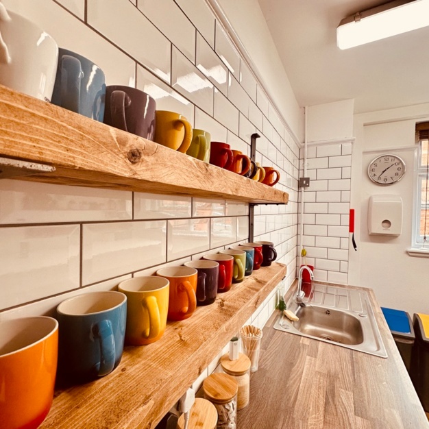 Kitchen area at Wimbledon Hill Road, Wimbletech CIC (Wimbledon)