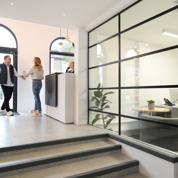 Reception at Quicks Road, Hawkscrest Ltd in Wimbledon