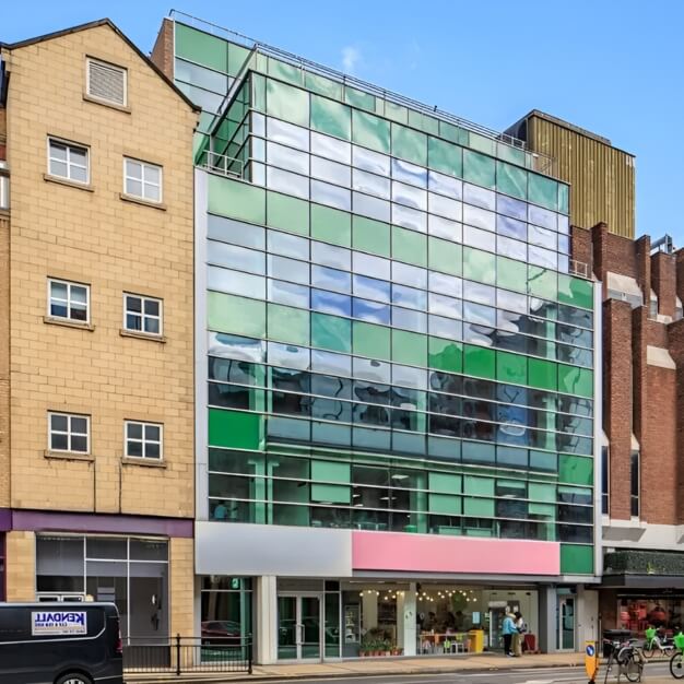 The building at St George's Road, Regus in Wimbledon