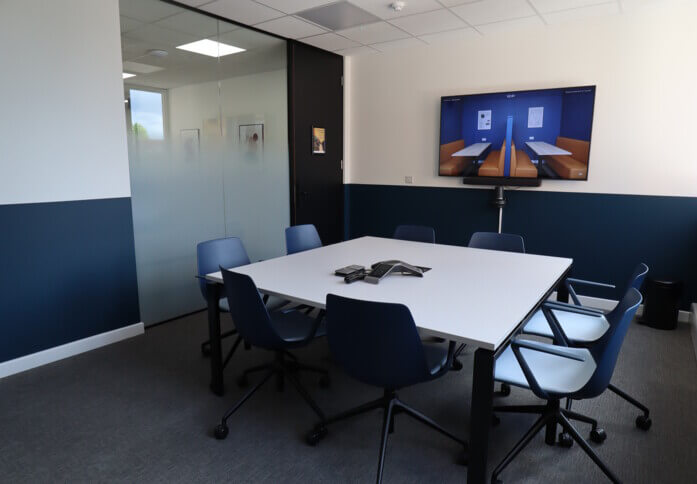 The meeting room at High Street, Spacemade in Wimbledon