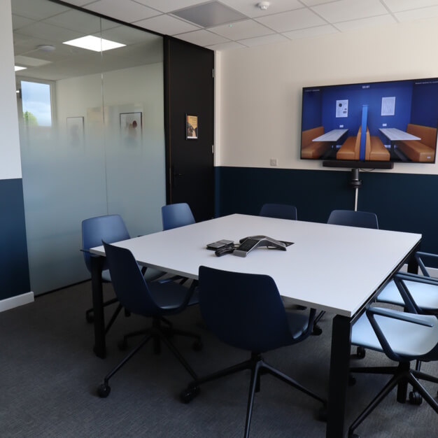 The meeting room at High Street, Spacemade in Wimbledon