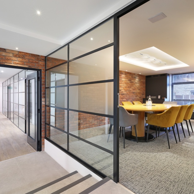 The meeting room at Quicks Road, Hawkscrest Ltd in Wimbledon