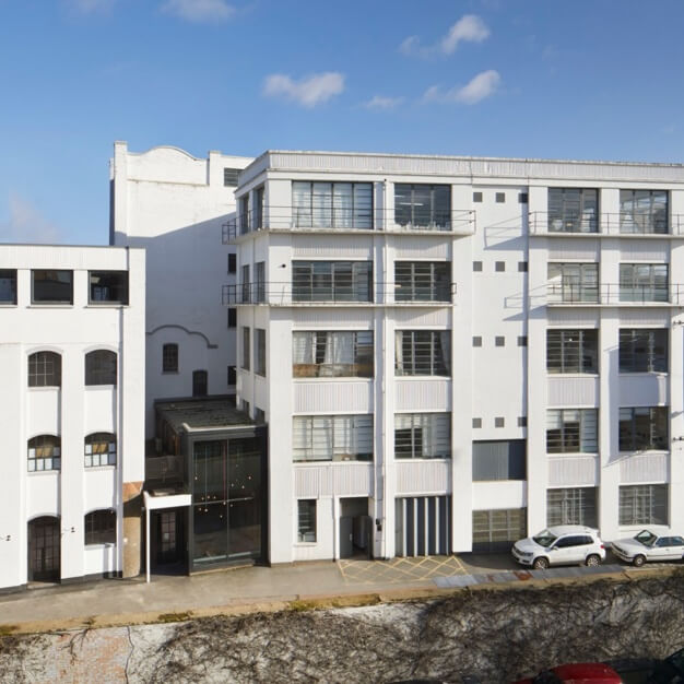 Building external for Clarendon Road, Workspace Group Plc, Wood Green