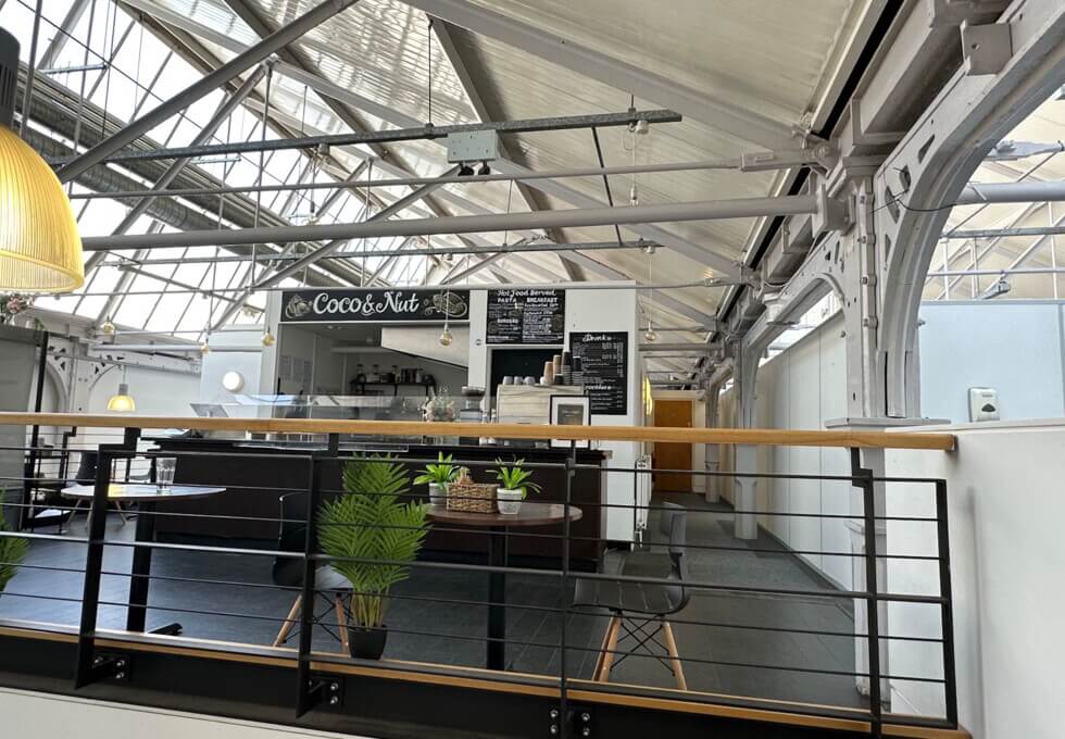 Café/restaurant within Gunnery Terrace, Gunnery Works, Woolwich