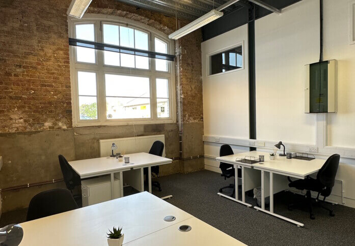 Dedicated workspace, Gunnery Terrace, Gunnery Works in Woolwich