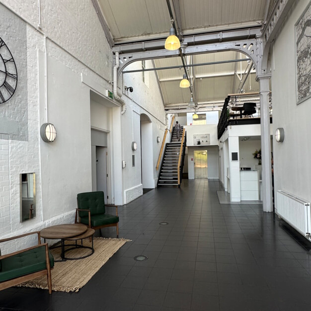 Foyer area in Gunnery Terrace, Gunnery Works, Woolwich