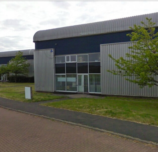 The building at Knitsley Lane, Biz-Space, Consett