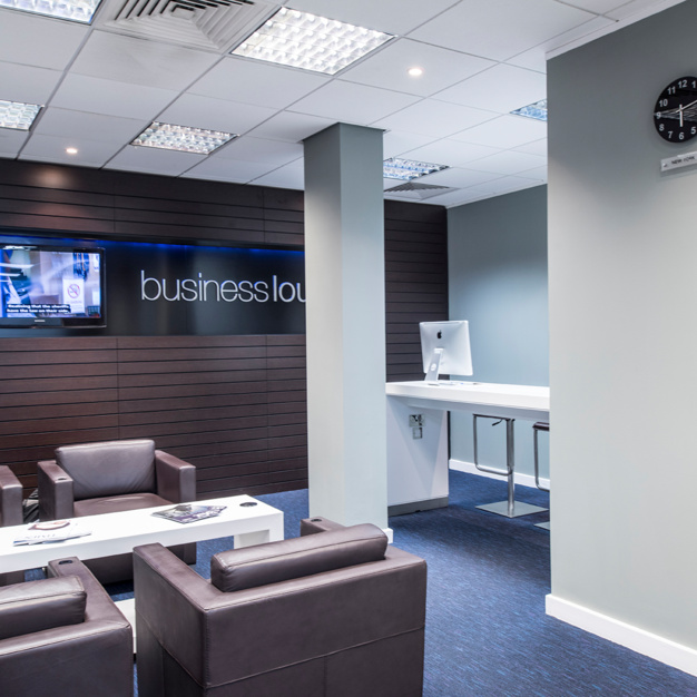 A breakout area in Quayside, Regus, Newcastle