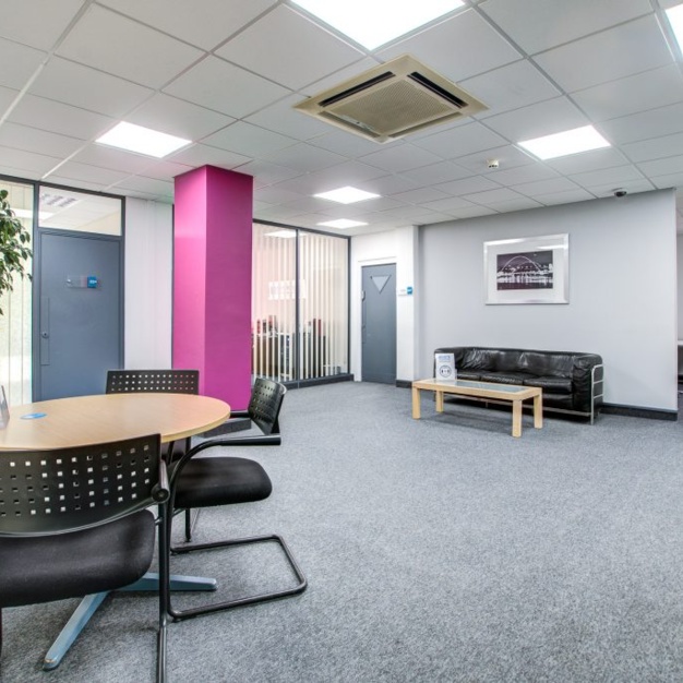 Breakout space for clients - The Grainger Suite, Omnia Offices in Newcastle
