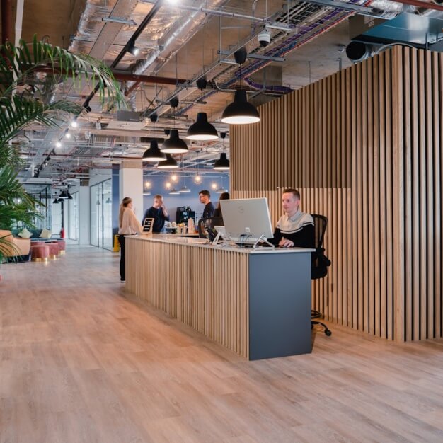 Reception in Pilgrim Street, Cubo Holdings Limited, Newcastle