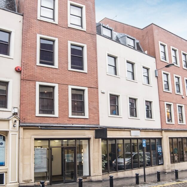 The building at Cloth Market, Regus, Newcastle