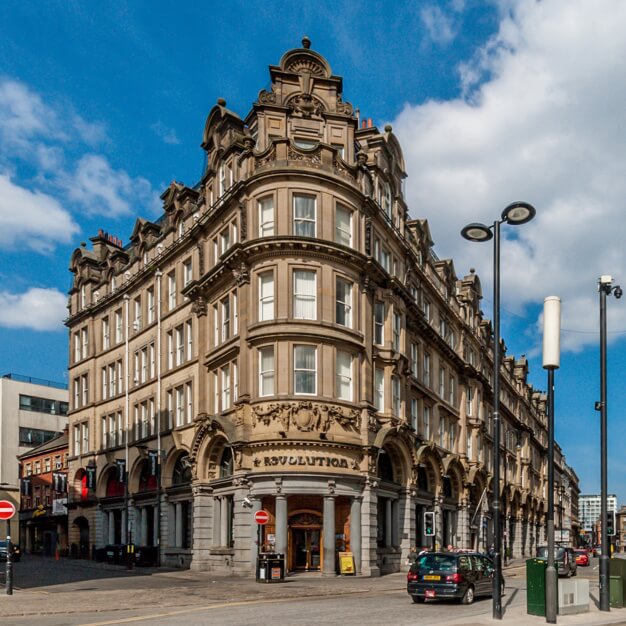 The building at Collingwood Street, SocUK Ltd in Newcastle