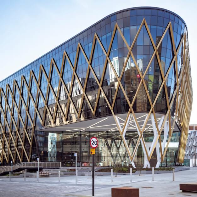 The building at Science Square, Oxford Innovation Ltd in Newcastle