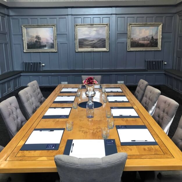 The meeting room at Clervaux Terrace, Adavo Ltd in Newcastle