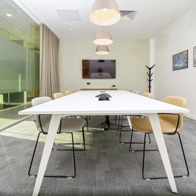 The meeting room at Cobalt Business Park, Regus in Newcastle
