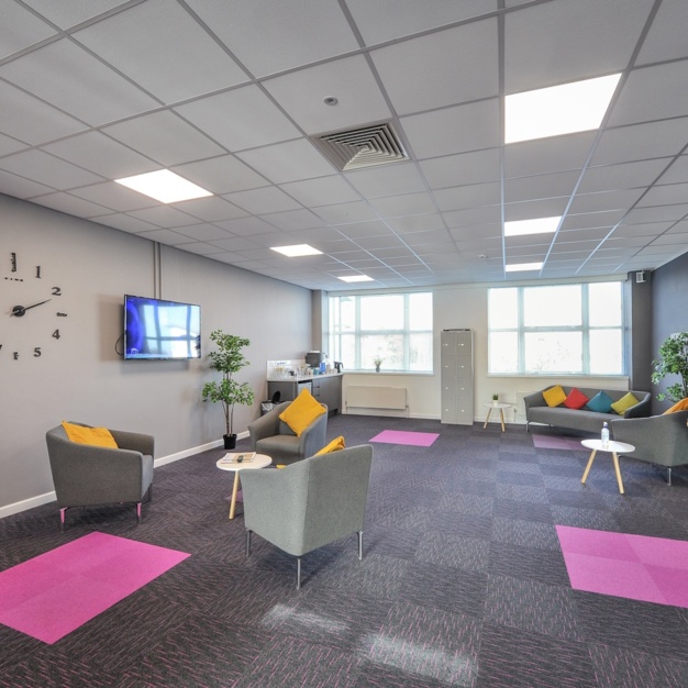 Breakout area at Coble Dene, SocUK Ltd in North Shields