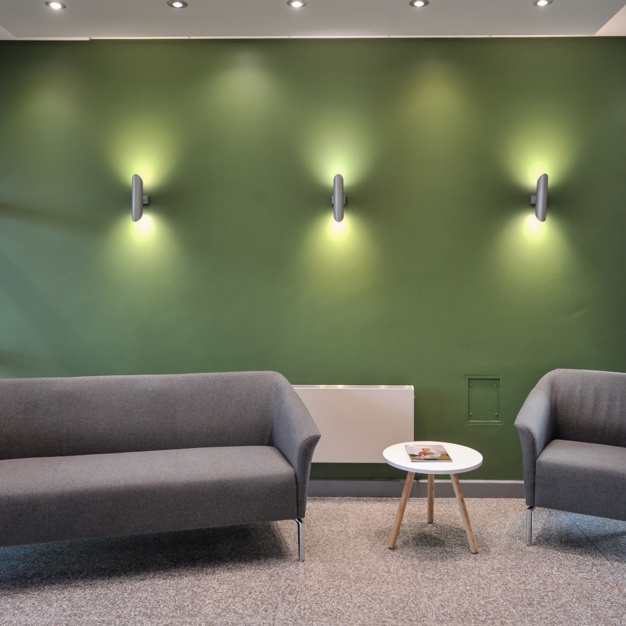 The foyer at Coble Dene, SocUK Ltd (North Shields)