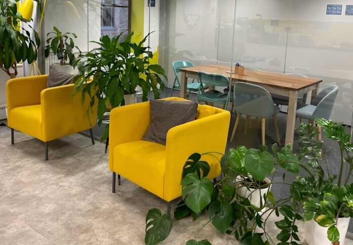 Breakout area at Stamford Street, Regus in Altrincham