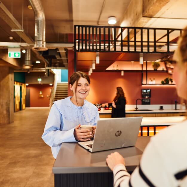 Breakout space for clients - Stamford New Road, Bruntwood in Altrincham