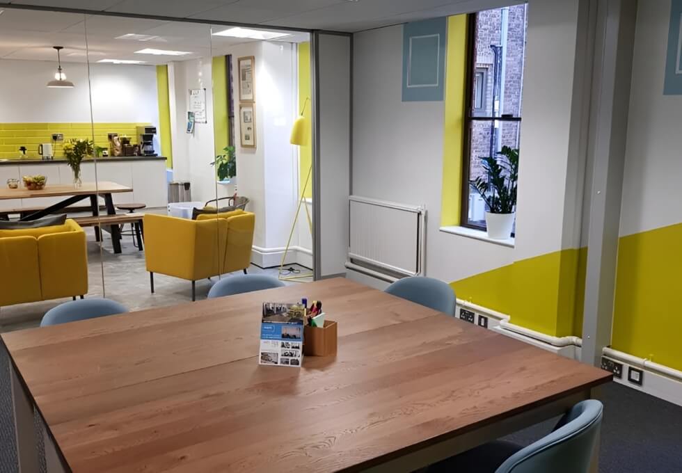 The meeting room at Stamford Street, Regus in Altrincham