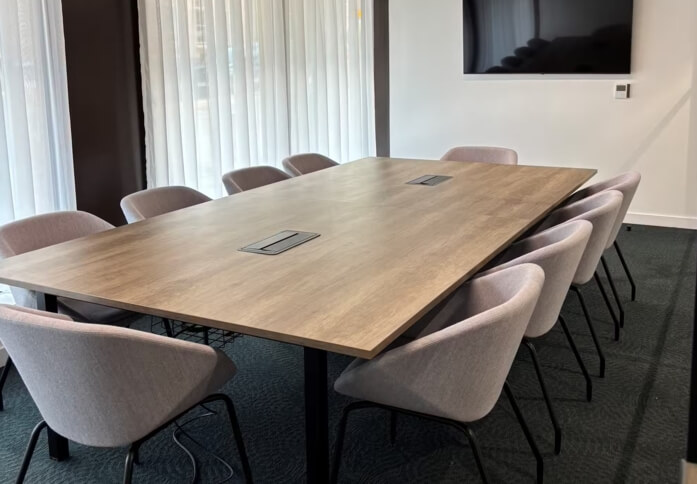 Boardroom at Howell Croft South, Oxford Innovation Ltd in Bolton