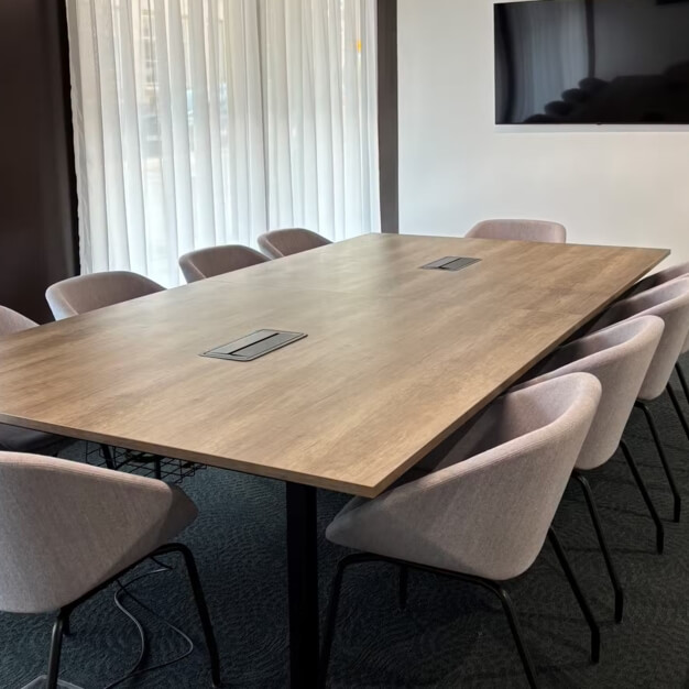 Boardroom at Howell Croft South, Oxford Innovation Ltd in Bolton