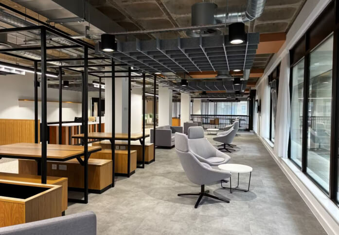Breakout space for clients - Howell Croft South, Oxford Innovation Ltd in Bolton