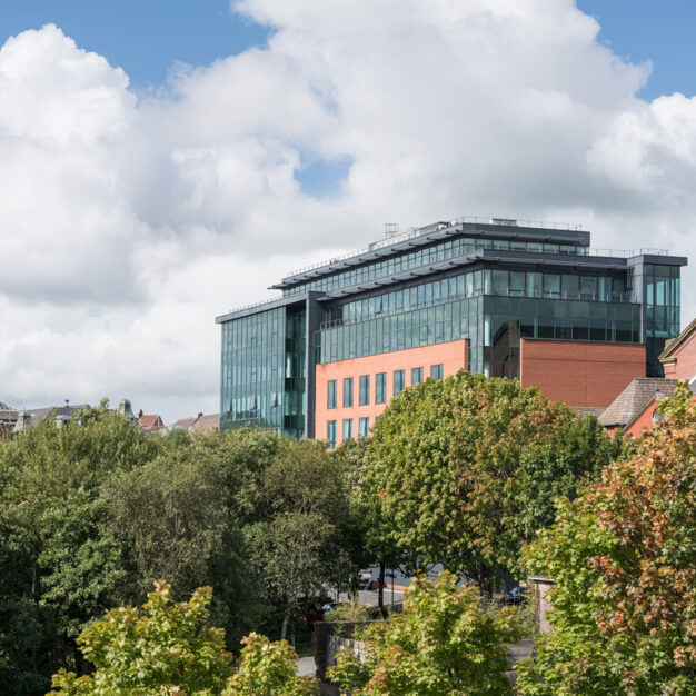 The building at Bark Street, Regus, Bolton