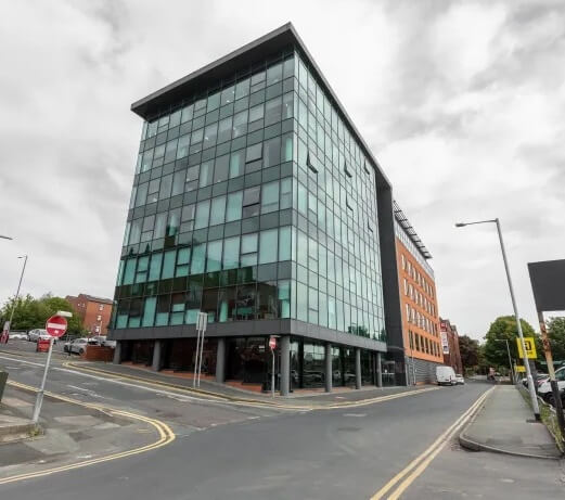 The building at Bark Street, Regus in Bolton