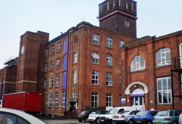 The building at Rossini Street, Biz-Space in Bolton