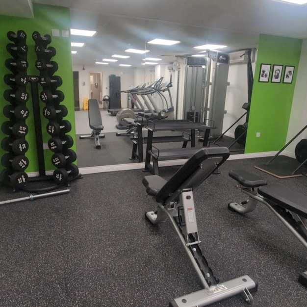 Gym area - Barcroft Street, Business Lodge, Bury