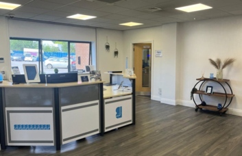 The reception at Barcroft Street, Business Lodge in Bury