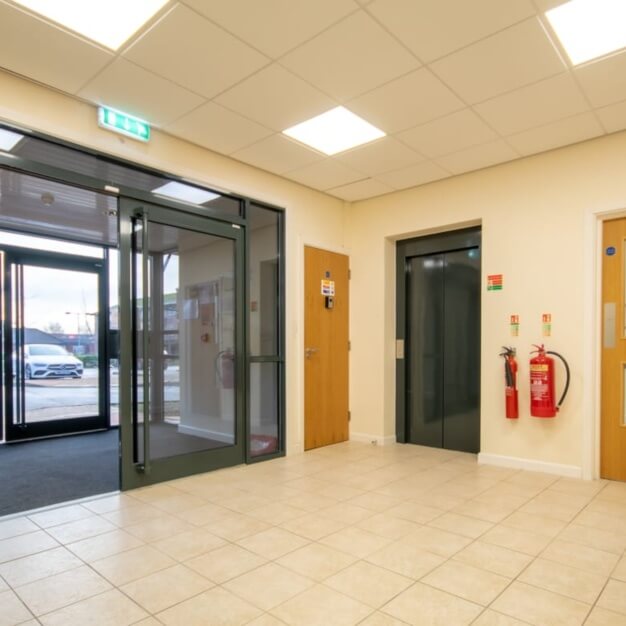 The reception at Little 66, Biz-Space in Bury