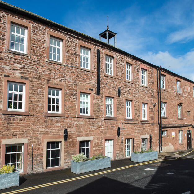 The building at Warwick Bridge, Warwick Mill in Carlisle