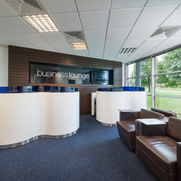 A breakout area in Herons Way, Regus, Chester