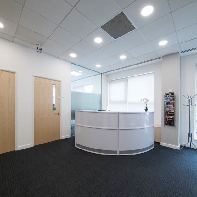 Reception in Wilmslow Road, Regus, Didsbury
