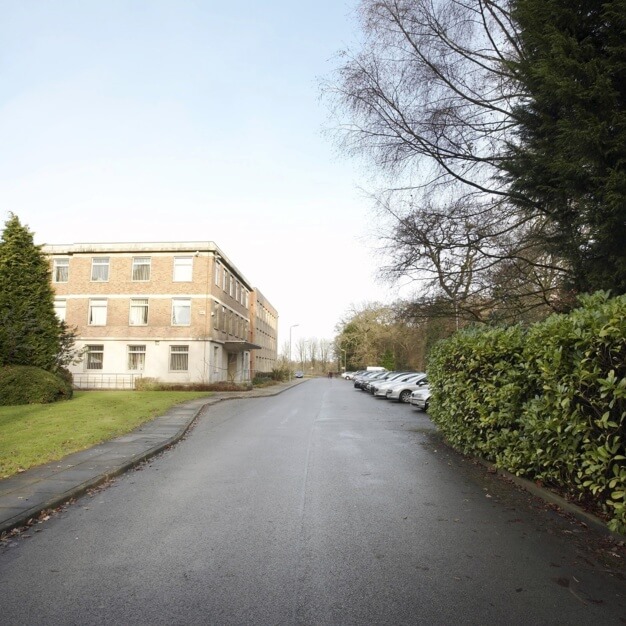 The building at Hooton Road, Biz-Space in Hooton