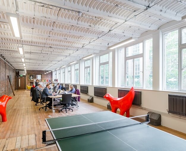 A breakout area in Bixteth Street, Bruntwood, Liverpool