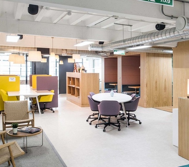 A breakout area in Fleet Street, Regus, Liverpool