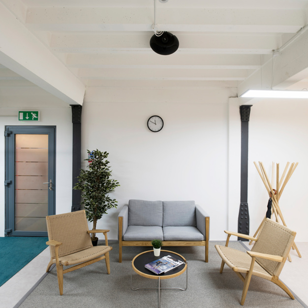 Breakout area at Fleet Street, Regus in Liverpool