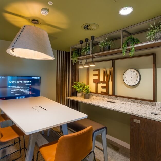 Breakout area at Old Hall Street, Bruntwood in Liverpool