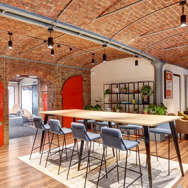 Breakout space for clients - The Colonnades, Clockwise Limited in Liverpool