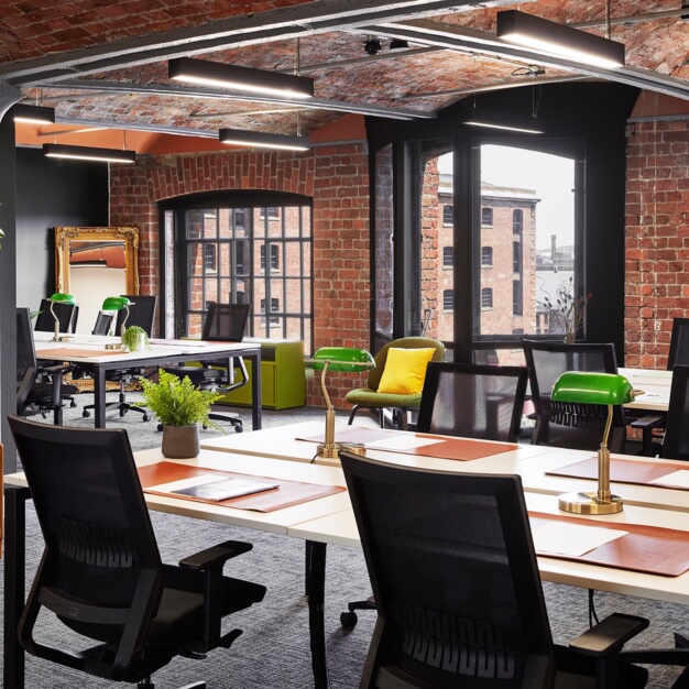 Dedicated workspace - The Colonnades, Clockwise Limited, Liverpool