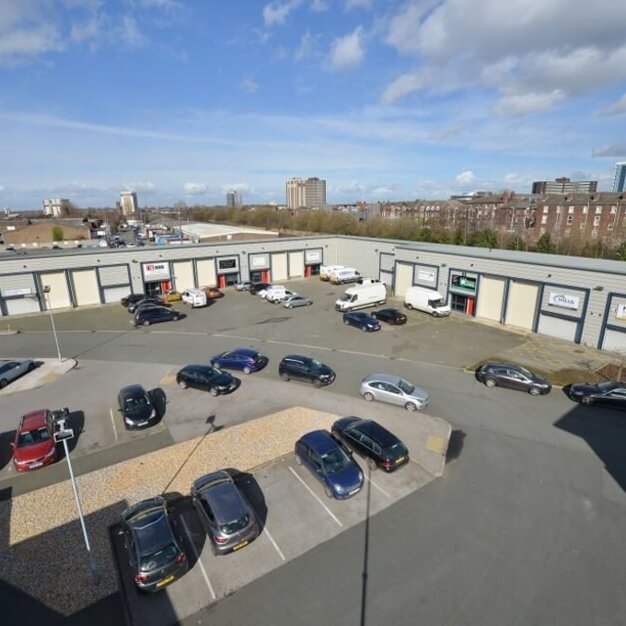 Parking at Canal Street, Biz-Space (Liverpool)