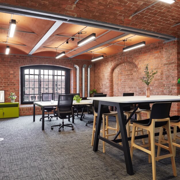 Private workspace in The Colonnades, Clockwise Limited (Liverpool)